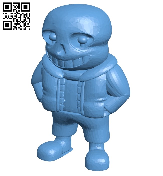 sans - Undertale - Download Free 3D model by VibaPop (@VibaPop) [e8e5b38]