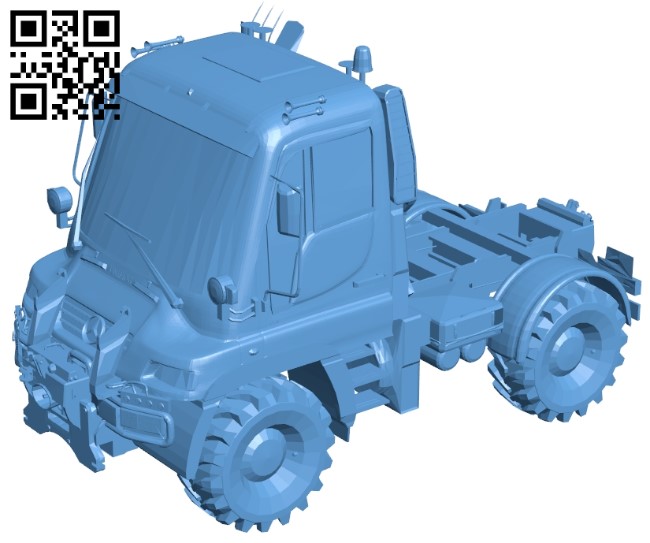 Unimog U400 - Truck B009518 file stl free download 3D Model for CNC and 3d printer