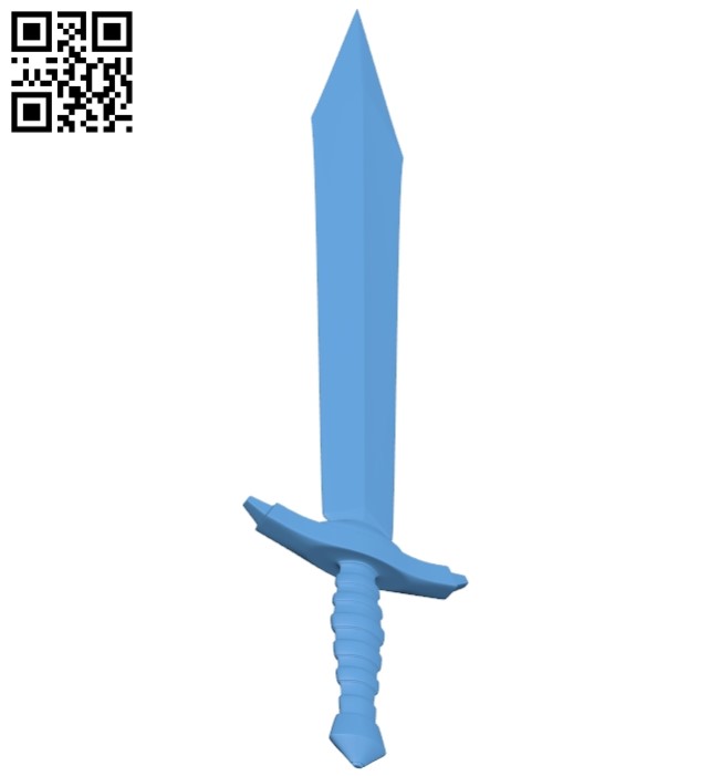 Usual sword B009502 file stl free download 3D Model for CNC and 3d printer