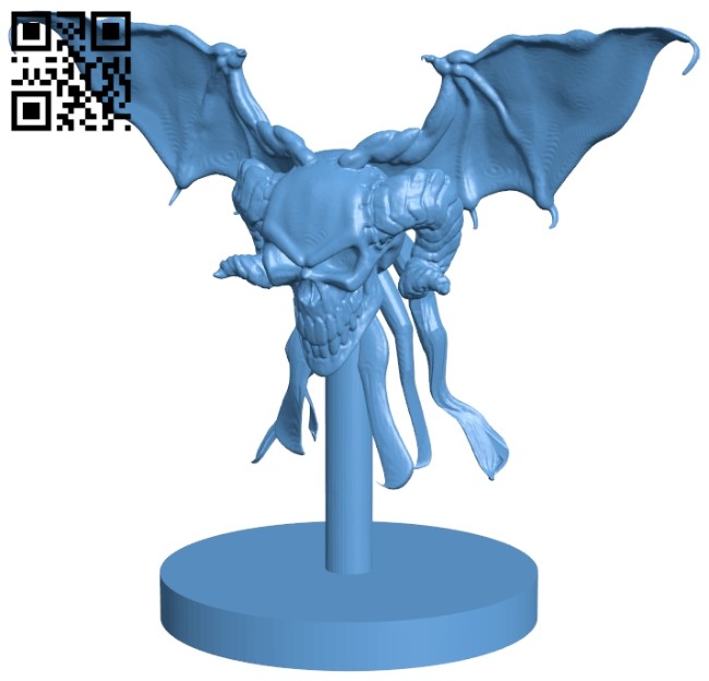Vargouile B009466 file obj free download 3D Model for CNC and 3d printer