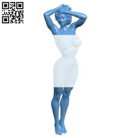 Women B009387 file obj free download 3D Model for CNC and 3d printer
