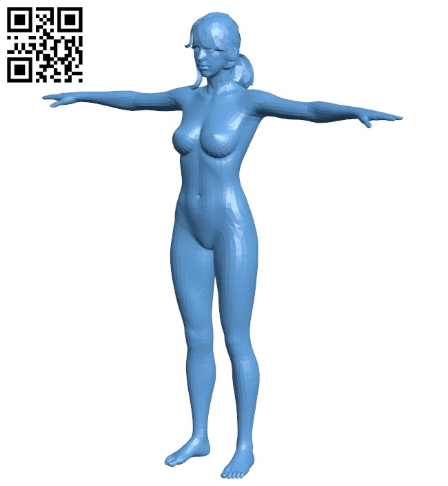Women B009402 file obj free download 3D Model for CNC and 3d printer
