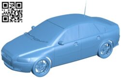 Car Volvo S40 B009591 file stl free download 3D Model for CNC and 3d printer