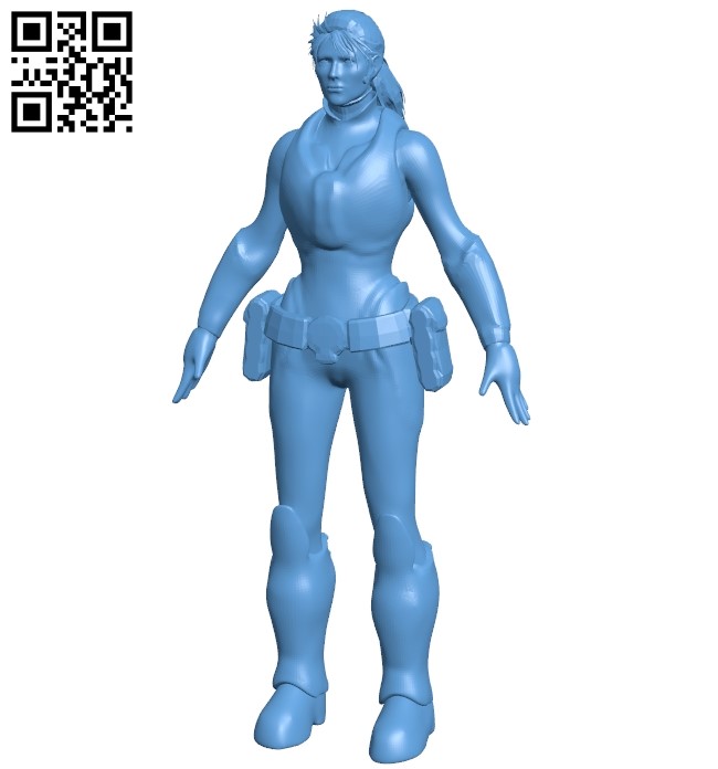 Miss Sofia Hendrik - robot B009583 file stl free download 3D Model for CNC and 3d printer