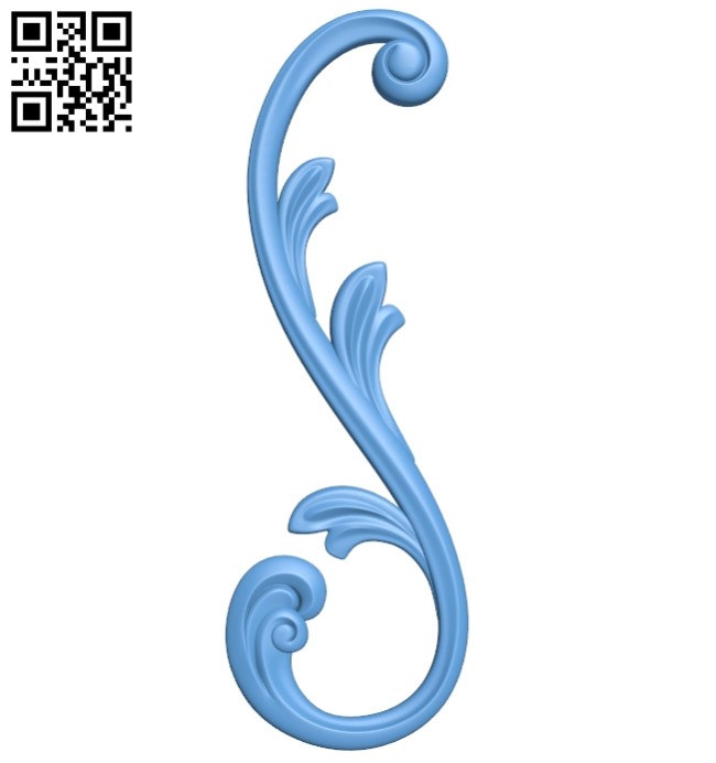 Pattern decor design A006525 download free stl files 3d model for CNC wood carving