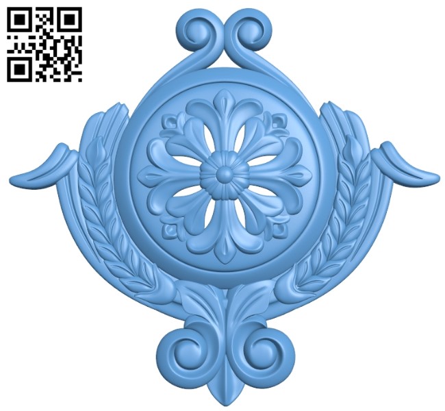 Pattern decor design A006528 download free stl files 3d model for CNC wood carving