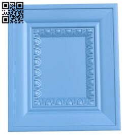Picture frame or mirror A006543 download free stl files 3d model for CNC wood carving