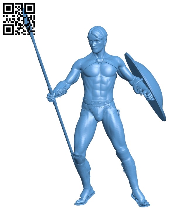 Spartan - man B009542 file stl free download 3D Model for CNC and 3d printer