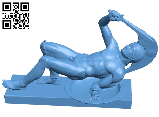 Sparte - man B009550 file stl free download 3D Model for CNC and 3d printer