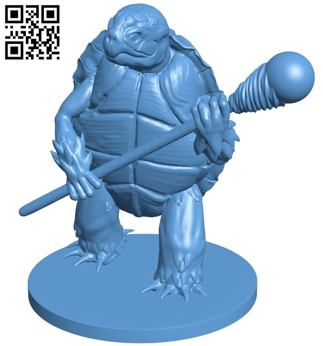 Tortle wizard B009597 file stl free download 3D Model for CNC and 3d printer