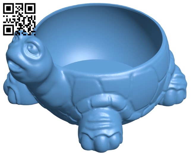 Tortoise Candy Dish B009565 file stl free download 3D Model for CNC and 3d printer