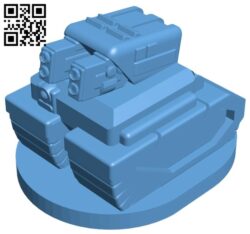 Turret mech tank B009552 file stl free download 3D Model for CNC and 3d printer