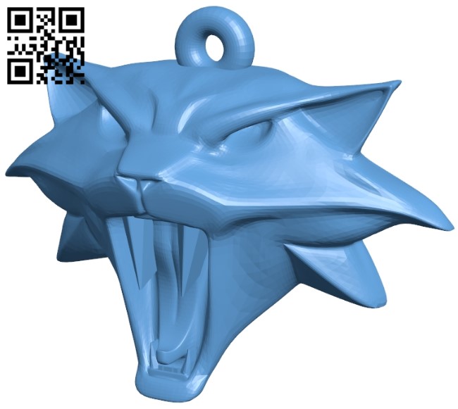 Witcher cat B009537 file stl free download 3D Model for CNC and 3d printer