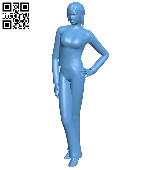 Woman B009538 file stl free download 3D Model for CNC and 3d printer