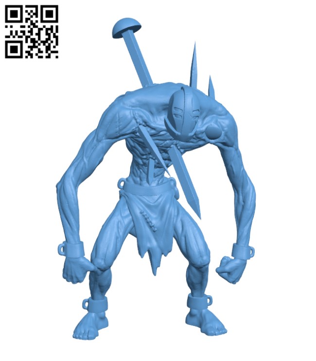 Abradax, The Prisoner H000380 file stl free download 3D Model for CNC and 3d printer