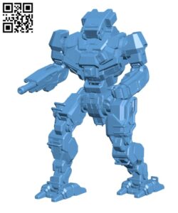 CLNT-2-3T Clint BN Edition for Battletech H000471 file stl free download 3D Model for CNC and 3d printer