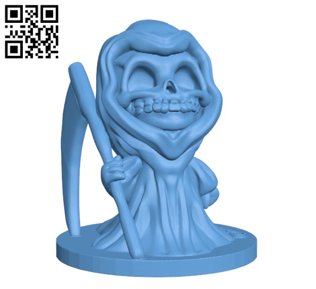 Chibi Grim H000430 file stl free download 3D Model for CNC and 3d printer