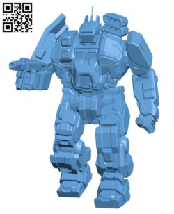 Conjurer (Hellhound) BN Edition for Battletech – Robot H000472 file stl free download 3D Model for CNC and 3d printer