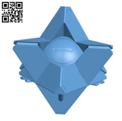 Destiny Ghost Pendant H000057 file stl free download 3D Model for CNC and 3d printer