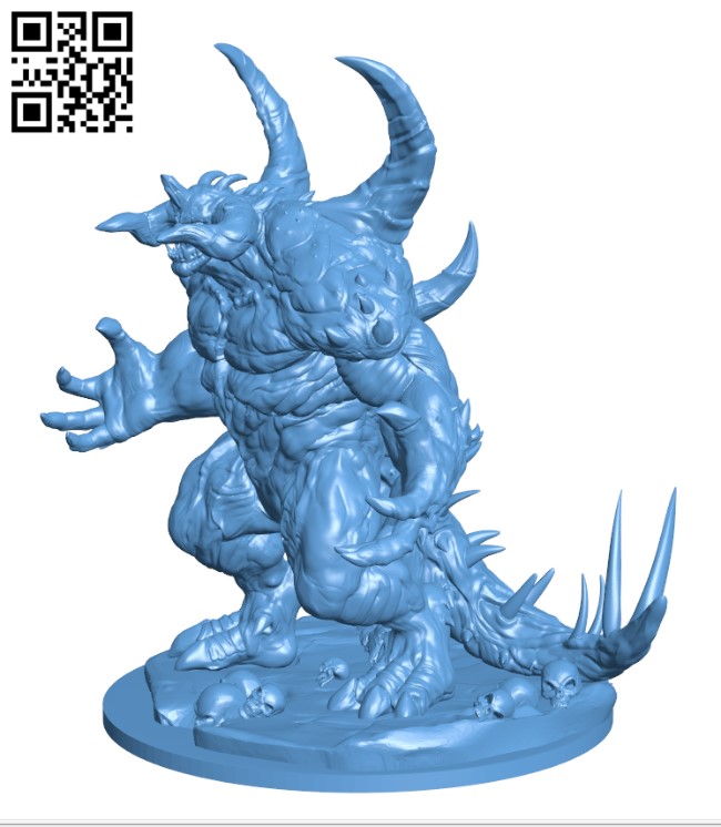 Diablo H000474 file stl free download 3D Model for CNC and 3d printer