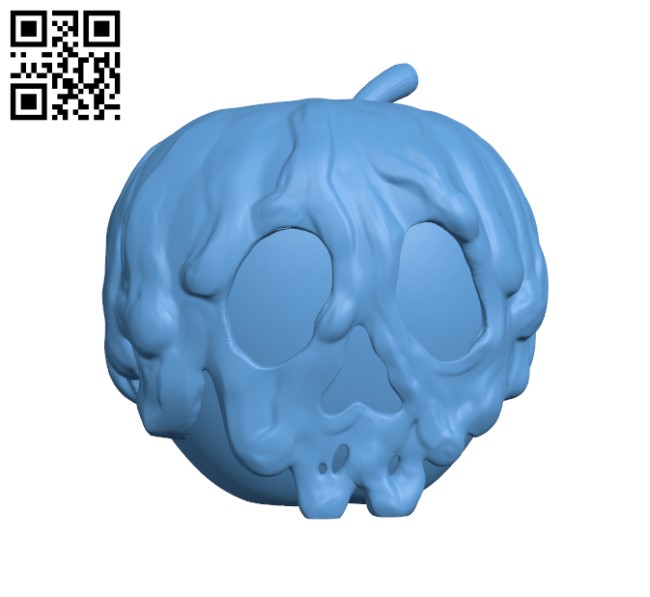 Disney Poison Apple H000305 file stl free download 3D Model for CNC and 3d printer