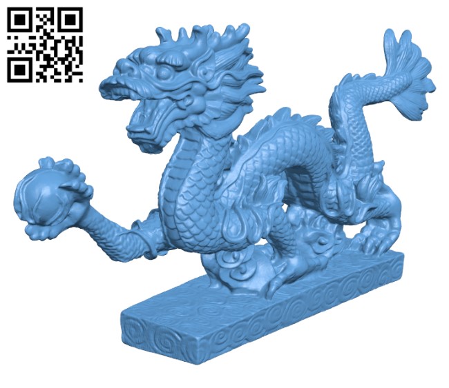 Dragon H000475 file stl free download 3D Model for CNC and 3d printer