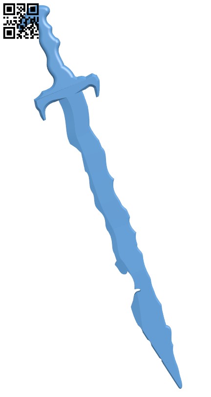 Dreadfang Sword - Destiny H000060 file stl free download 3D Model for CNC and 3d printer