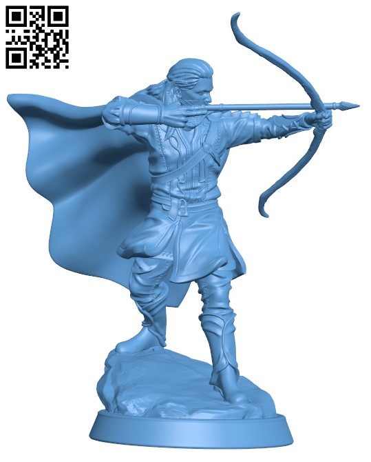 Elven Prince H000139 file stl free download 3D Model for CNC and 3d printer