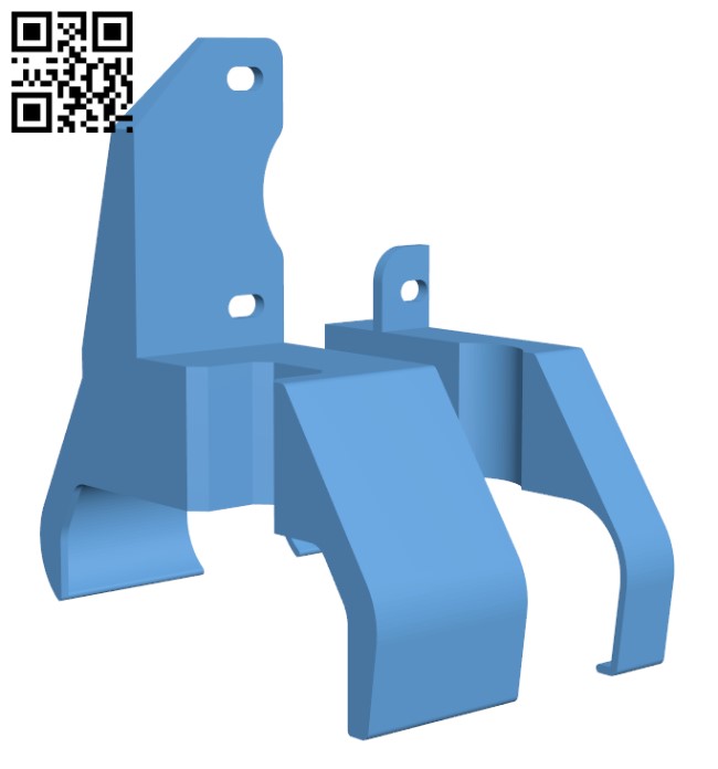 Flying Bear Ghost 5 direct mount - Rac H000365 file stl free download 3D Model for CNC and 3d printer