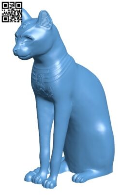 Gayer-Anderson Cat at The British Museum, London H000141 file stl free download 3D Model for CNC and 3d printer