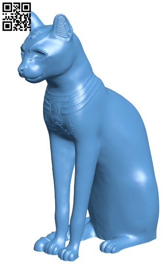 Gayer-Anderson Cat at The British Museum, London H000141 file stl free download 3D Model for CNC and 3d printer