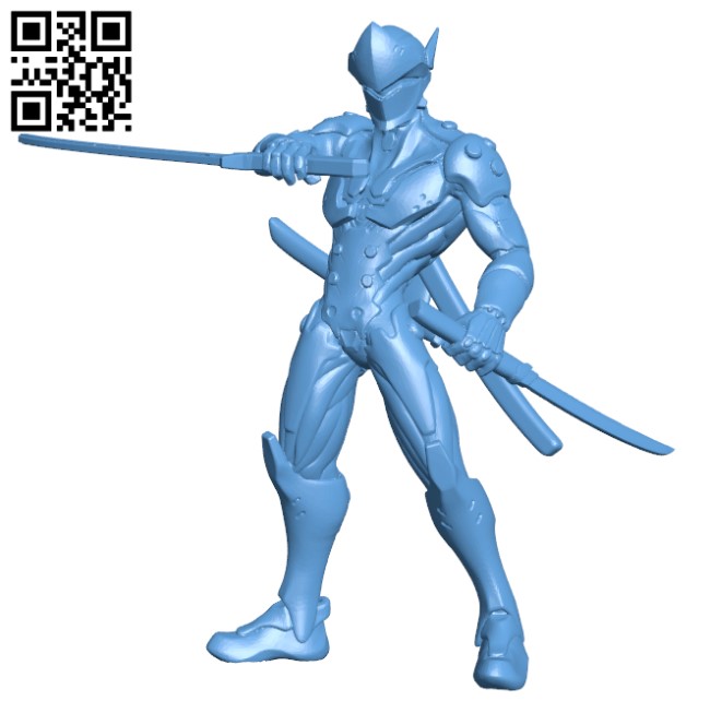 Genji H000005 file stl free download 3D Model for CNC and 3d printer