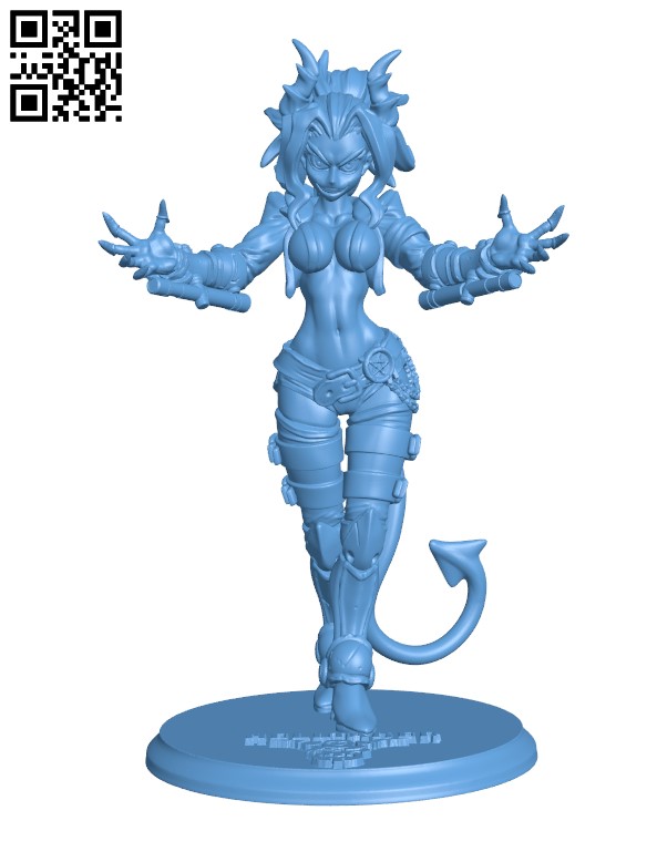 Helltaker H000084 file stl free download 3D Model for CNC and 3d printer