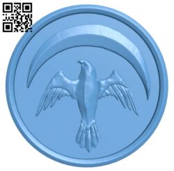 House Arryn Game Of Thrones H000063 file stl free download 3D Model for CNC and 3d printer