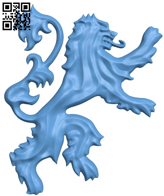 House Lannister Game of Thrones H000065 file stl free download 3D Model for CNC and 3d printer