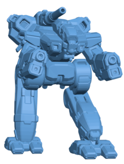 MAD-3R Marauder for Battletech – Robot H000179 file stl free download 3D Model for CNC and 3d printer