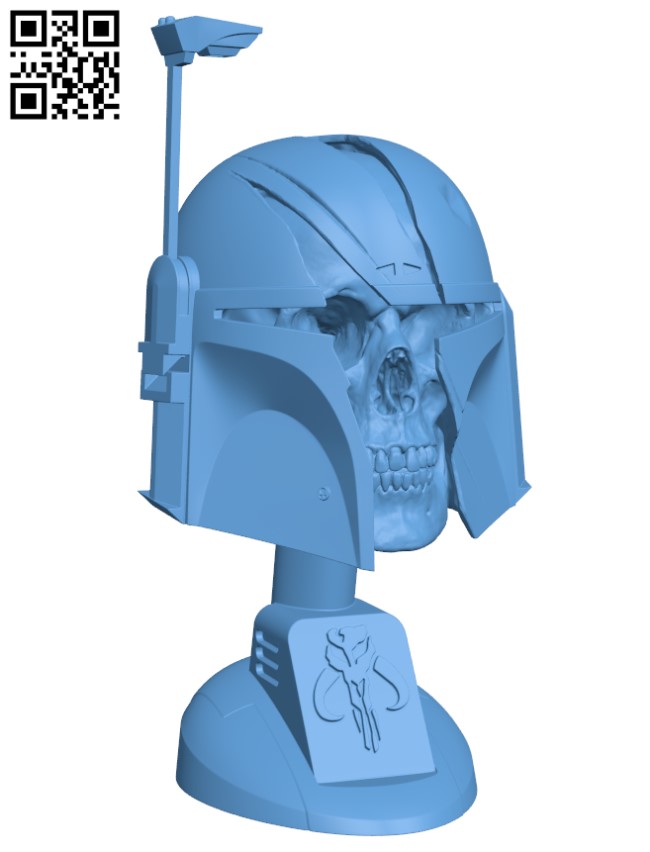 Mandalorian Trophy H000309 file stl free download 3D Model for CNC and 3d printer