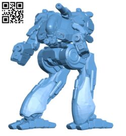 Marauder IIC for Battletech – Robot H000461 file stl free download 3D Model for CNC and 3d printer