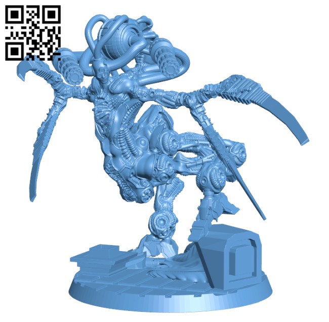 Mechanical Hive Pugnator Form H000281 file stl free download 3D Model for CNC and 3d printer