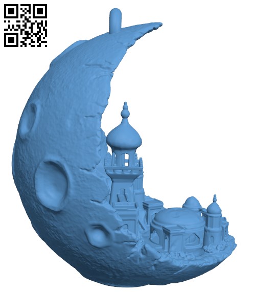 Moon City H000150 file stl free download 3D Model for CNC and 3d printer