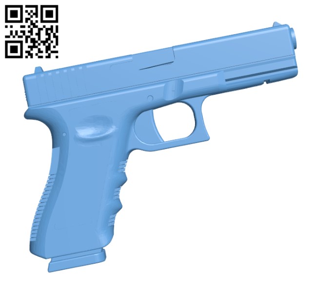 Practice glock 22 H000347 file stl free download 3D Model for CNC and 3d printer