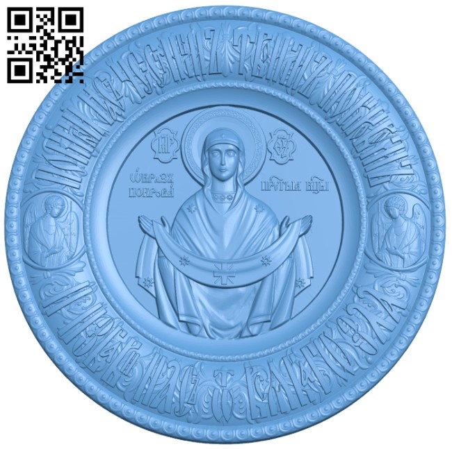 Religious painting A006562 download free stl files 3d model for CNC wood carving