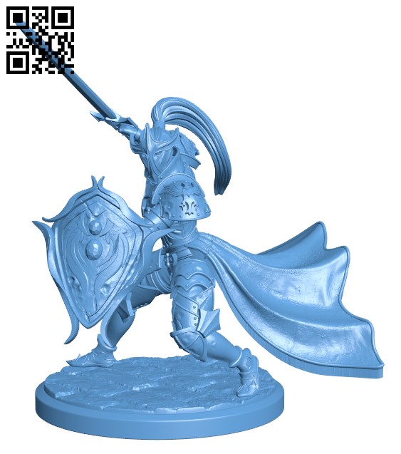 Ren Zorener The Brave H000154 file stl free download 3D Model for CNC and 3d printer