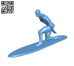 Silver Surfer H000353 file stl free download 3D Model for CNC and 3d printer