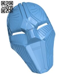 Sith Acolyte Mask – Star Wars H000489 file stl free download 3D Model for CNC and 3d printer