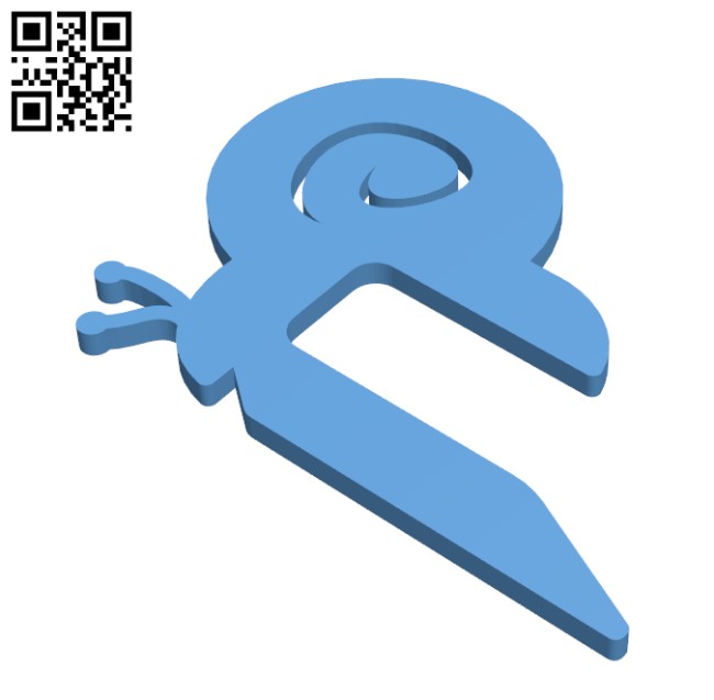 Snail's Pace Bookmark H000039 file stl free download 3D Model for CNC and 3d printer