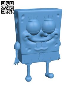 Sponge bob H000076 file stl free download 3D Model for CNC and 3d printer