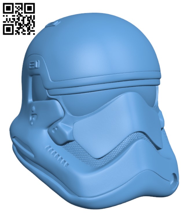 Stormtrooper Helmet H000185 file stl free download 3D Model for CNC and 3d printer