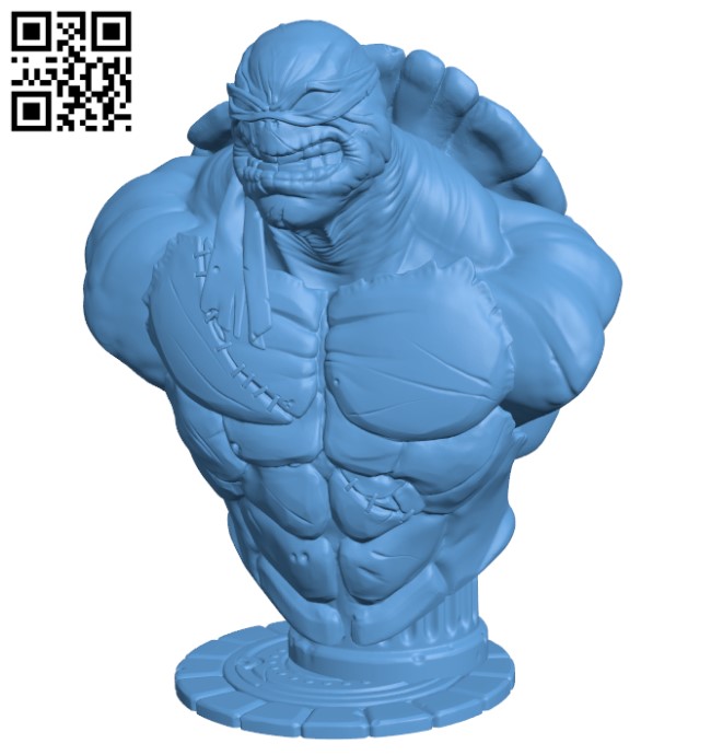 TMNT bust H000297 file stl free download 3D Model for CNC and 3d printer