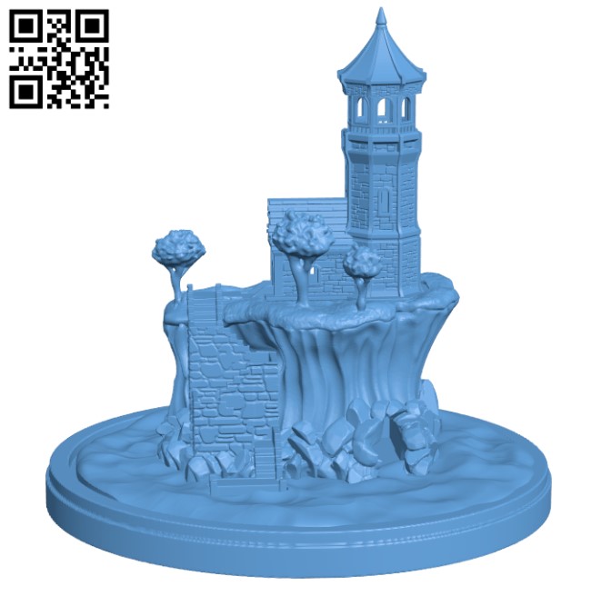 The Elder Lighthouse H000100 file stl free download 3D Model for CNC and 3d printer